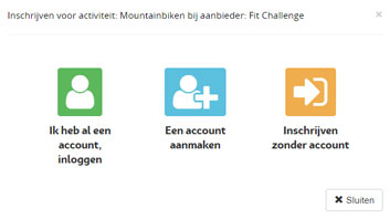 zonder account