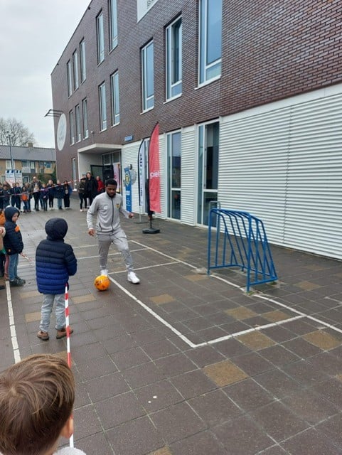 Voetballende Venitchio Sint