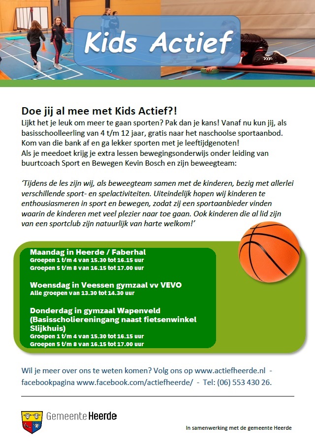 Programma Kids Actief