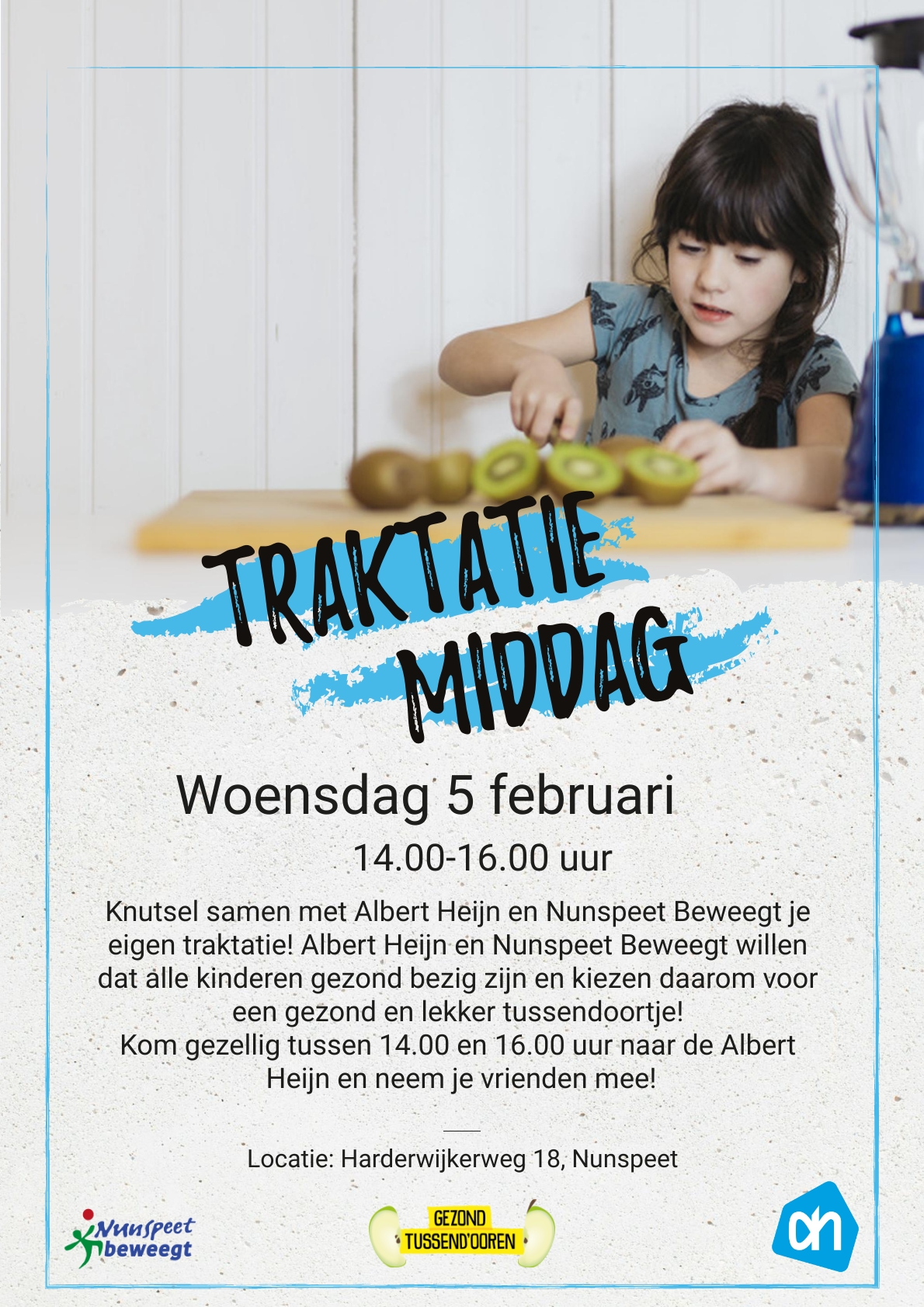 Traktatieposter Albert Heijn