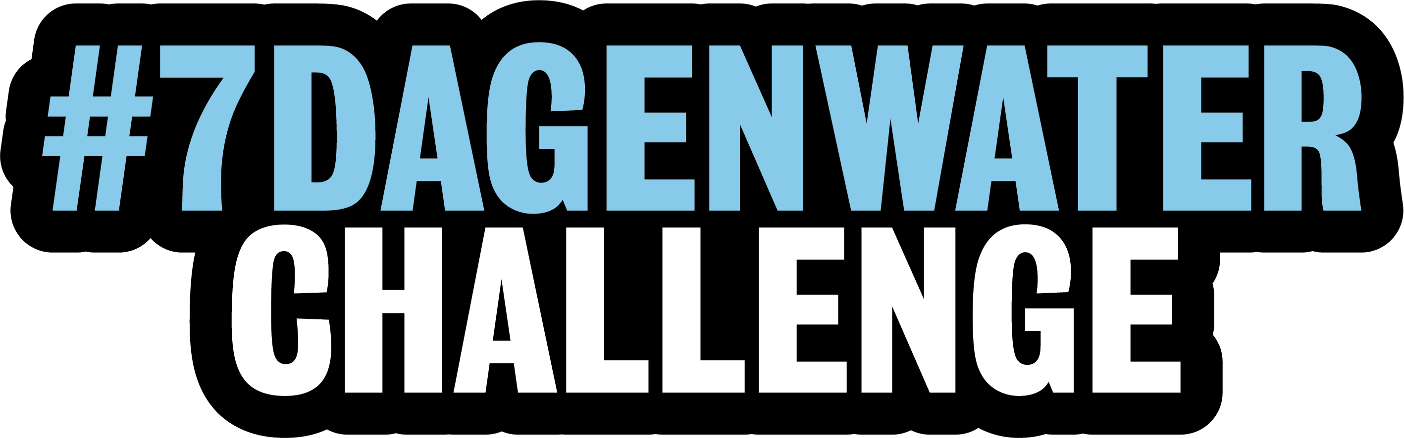 Logo #7dagenwater Challenge Goed Bezig Oldebroek